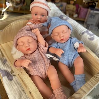 掌心娃娃仿真娃娃婴儿软硅胶重生洋娃娃假宝宝陪睡眠儿童节玩具