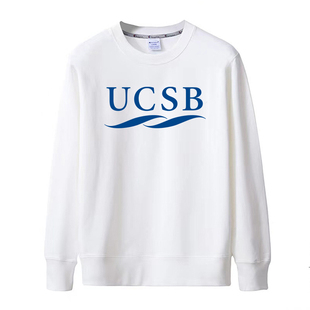 新款UCSB加州大学圣塔芭芭拉分校纪念衫纯棉薄款男女衣服圆领套头