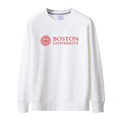 新款Boston University波士顿大学纪念衫纯棉薄款男女衣服圆领卫