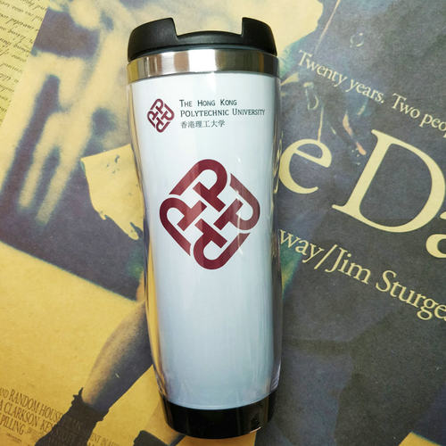 PolyU香港理工大学周边纪念品定制文创礼品咖啡杯不锈钢水杯