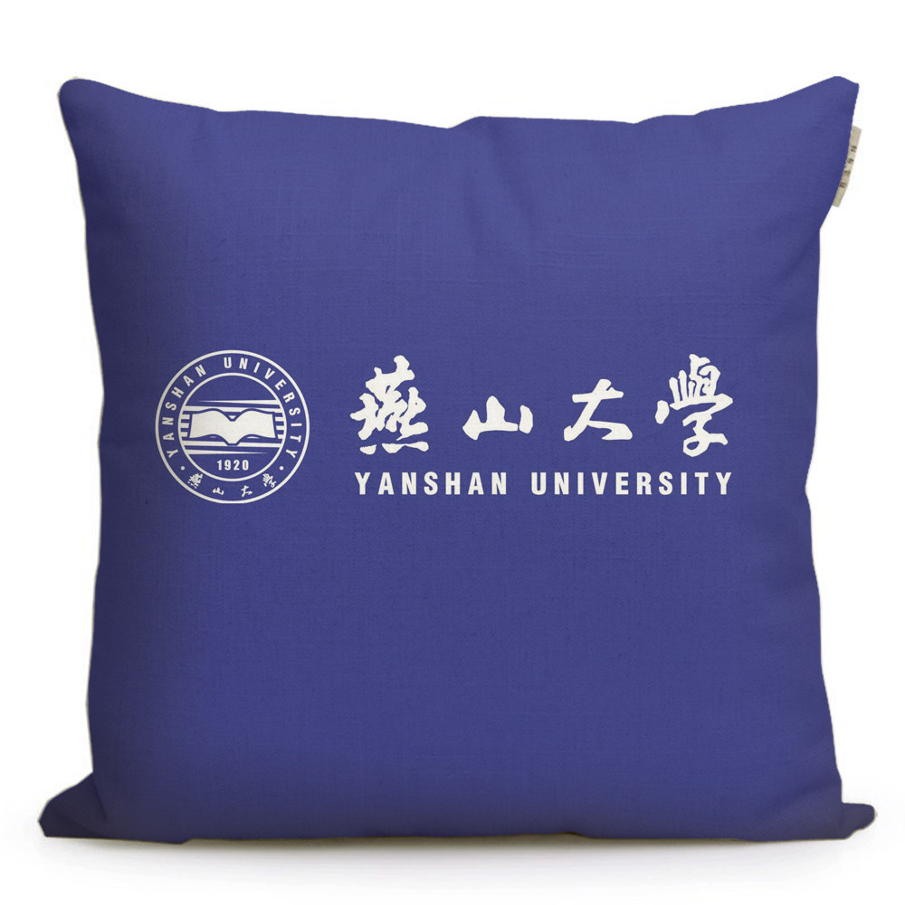 新款燕山大学纪念品周边同学聚会校友会班级毕业留念定制礼品靠垫