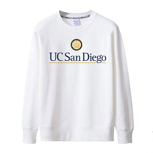 新款加州大学圣迭戈分校UCSD周边纪念衫纯棉薄款套头男女圆领卫衣