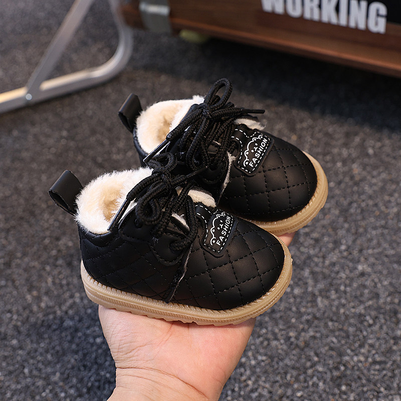 宝宝雪地靴0-1一2岁婴儿棉鞋秋冬季男女学步鞋小童加绒加厚棉靴男,童鞋/婴儿鞋/亲子鞋,学步鞋,淘宝优惠券,粉丝福利购,淘宝优惠卷