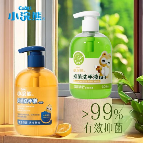 小浣熊抑菌洗手液300g