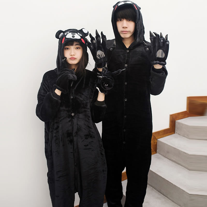 万圣节装扮cosplay成人男女小演出服饰熊本熊动物表演服化妆舞会