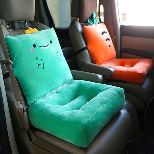 学车坐垫靠背一体科目二考试考驾照练车专用增高汽车垫子屁垫加厚