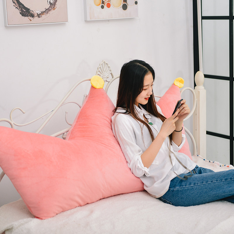 皇冠靠枕公主床頭大靠背墊少女心枕頭可愛床上榻榻米睡覺抱枕靠墊在類目 居家布藝, 靠墊/抱枕中 - 來自Buy2taobao.com提供專業的淘寶代購服務