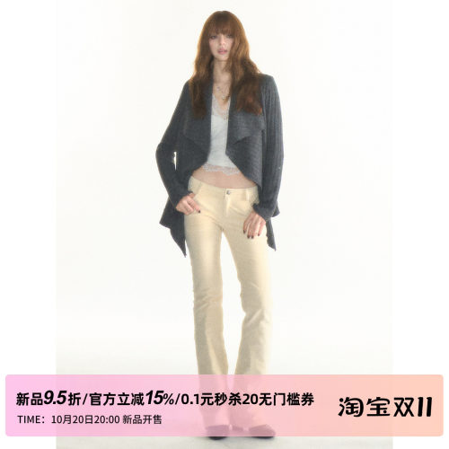 1P STUDIO【10/20 20:00】低腰直筒微喇牛仔裤女修身显瘦休闲长裤