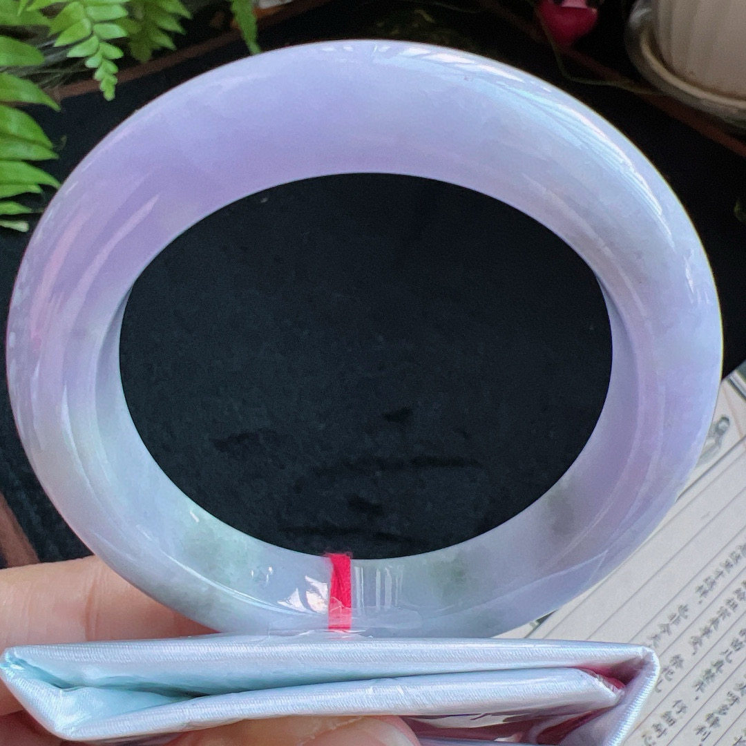 57圈口缅甸天然A货老坑种翡翠手镯玉镯子平洲翡翠手镯精选