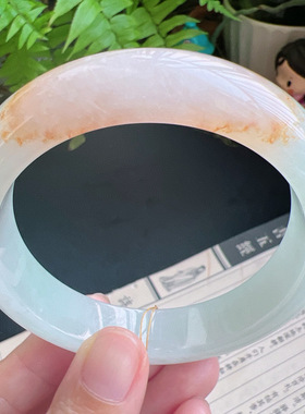 60圈口缅甸天然A货老坑种翡翠手镯玉镯子平洲翡翠手镯精选Hot