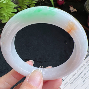 正圈55圈口缅甸天然A货老坑种翡翠手镯玉镯子平洲直供011D0128