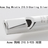 210.5-925 Pure Silver Dog Wheistle Weezeing High -Sound Single -Video отлично