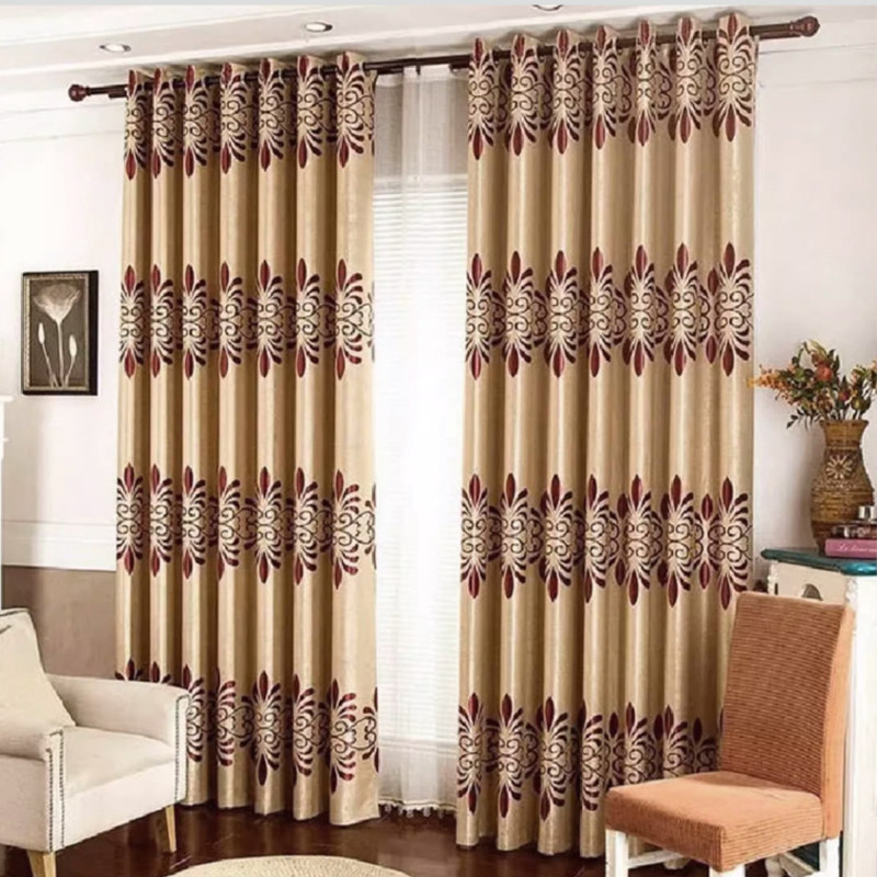 高档简约现代欧式全遮光布窗帘定做客厅卧室大气防晒隔热清仓特价