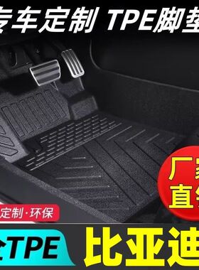 比亚迪E2/F0海鸥F3速锐G6海豚S6海狮05/06/07驱逐舰05tpe汽车脚垫