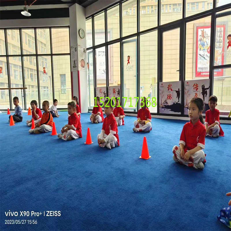 蓝色加厚10-12mm厚弯头纱地毯B1级阻燃办公室武术馆大面积整铺4米,家居饰品,家饰软装搭配套装,淘宝优惠券,粉丝福利购,淘宝优惠卷