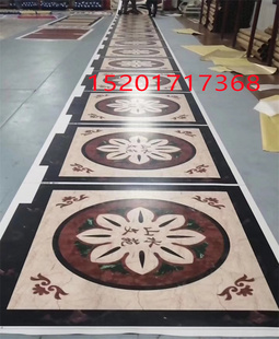 景观房定制电梯地垫3D图案定制地毯电梯轿厢垫客梯地垫防滑耐磨