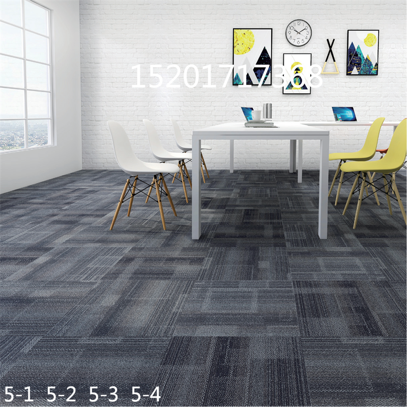 巨东JNP11方块地毯写字楼会议室走廊足疗馆防滑耐磨阻燃休闲会所