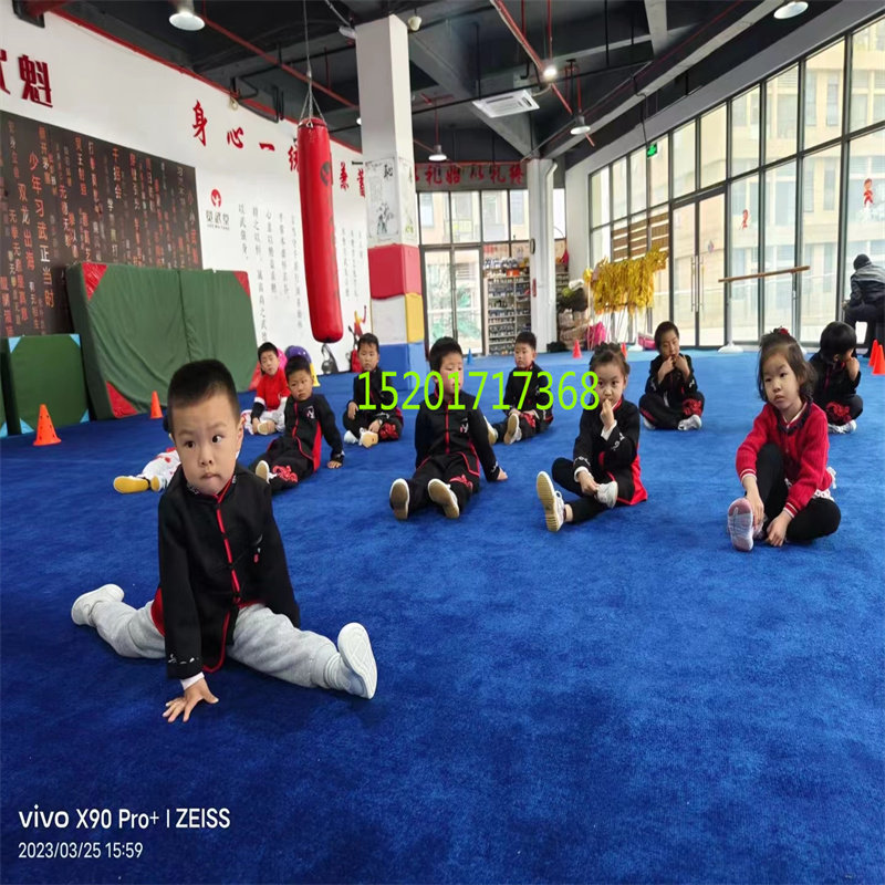 蓝色加厚10-12mm厚弯头纱地毯B1级阻燃办公室武术馆大面积整铺4米,家居饰品,家饰软装搭配套装,淘宝优惠券,粉丝福利购,淘宝优惠卷