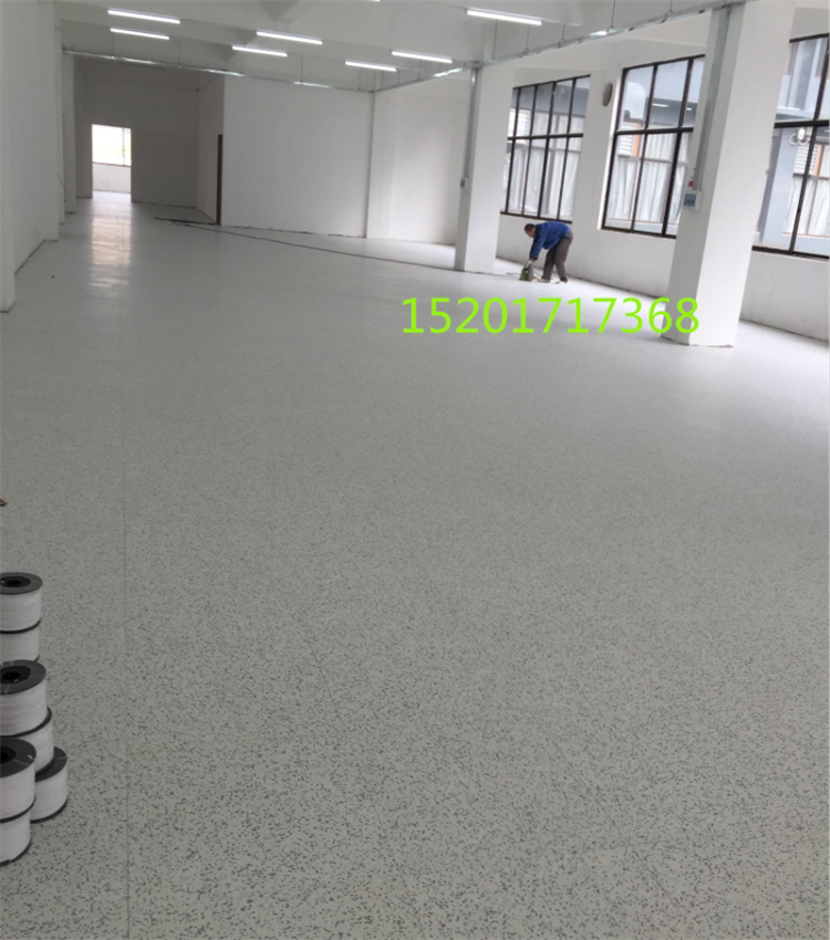 三井防静电pvc地板片材健康设备电子无尘车间防静电地板上海施工
