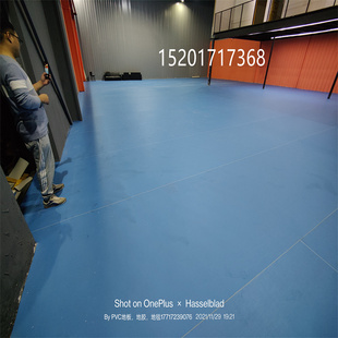 羽毛球场地胶球馆运动地胶PVC环保塑胶地板健身房地垫上海可安装