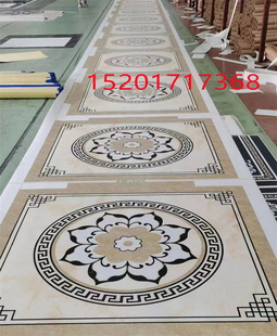 养生馆商场电梯垫子3D图案定制地毯电梯轿厢垫客梯地垫防滑耐磨