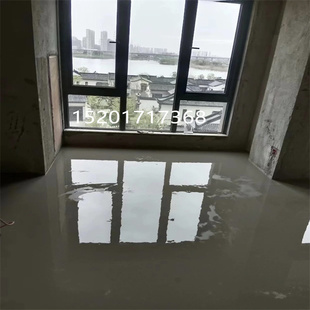 上海施工储藏间休息室高质量环保无污染灰色防腐水泥自流平找平