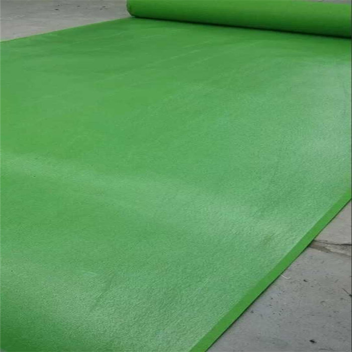 婚庆展会展览开业庆典装修活动迎宾一次性无纺布地毯绿色蓝色粉色