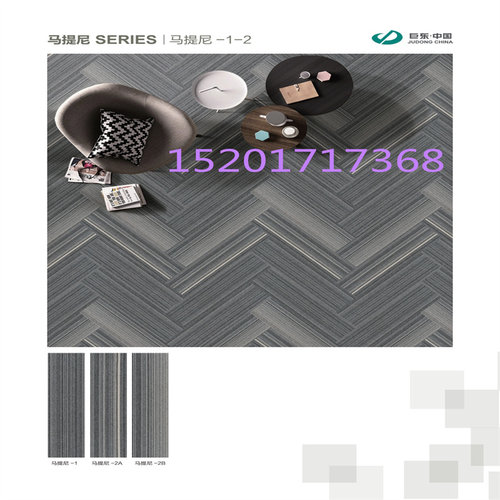 巨东办公室地毯写字楼商用公司地毯防滑酒店展厅卧室PVC彩色地毯