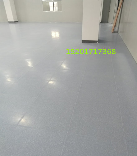 上海施工防静电地板 商用阻燃抗压机房无尘车间 耐磨防水PVC地胶