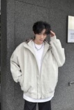 MA706-P90美式秋冬季380克加厚格子连帽棉服复古街头拉链上衣外套，男装夹克，星座1611A