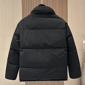 MA618-P90纯色假两件短款棉衣冬季痞帅宽松加厚保暖立领棉服图片