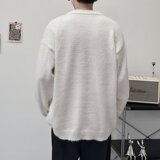 MA514-P50软糯貂毛衣高级感打底针织衫冬季潮牌宽松大码内搭线衣，男装T恤，星座1611A