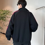 MA586-P46华棉复合印花立领拉链卫衣，男装卫衣，星座1611A