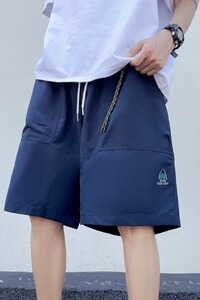 MC463-P33夏季速干工装短裤男ins中裤帅气户外速干休闲五分裤图片