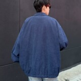 MA713-P60美式高街复合灯芯绒外套宽松运动夹克百搭棒球服休闲，男装夹克，星座1611A