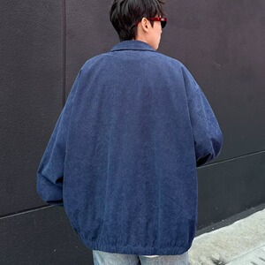 MA713-P60美式高街复合灯芯绒外套宽松运动夹克百搭棒球服休闲图片