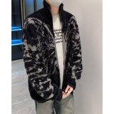 MA676-P63美式高领毛衣外套男秋冬季美拉德慵懒软糯针织开衫上衣，男装针织衫/毛衣，星座1611A