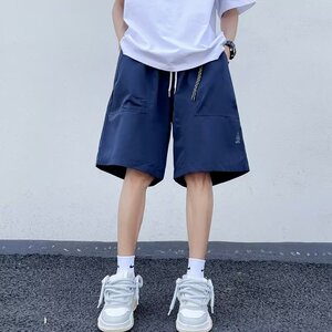 MC463-P33夏季速干工装短裤男ins中裤帅气户外速干休闲五分裤图片
