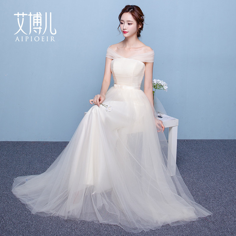 伴娘服长款2020新款秋韩式香槟色伴娘团礼服姐妹裙显瘦晚礼服长裙在类目 女装/女士精品, 婚纱/旗袍/礼服, 礼服/晚装中 - 来自Buy2taobao.com提供专业的淘宝代购服务