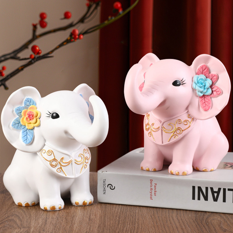 可爱卡通大象桌面摆件存钱罐存钱筒同学生日送礼物酒柜客厅装饰品,家居饰品,装饰摆件,淘宝优惠券,粉丝福利购,淘宝优惠卷