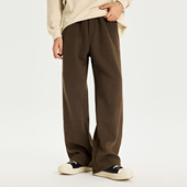 潮牌长裤 PKL 拼接运动卫裤 美式 春夏休闲裤 男重磅360g宽松直筒大码