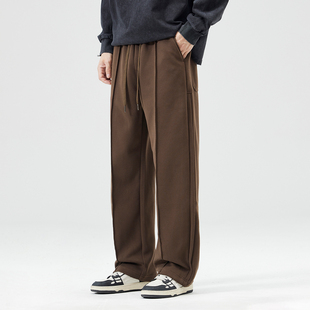 潮牌休闲高街长裤 PKL秋冬重磅360g卫裤 美式 直筒运动裤 男宽松大码