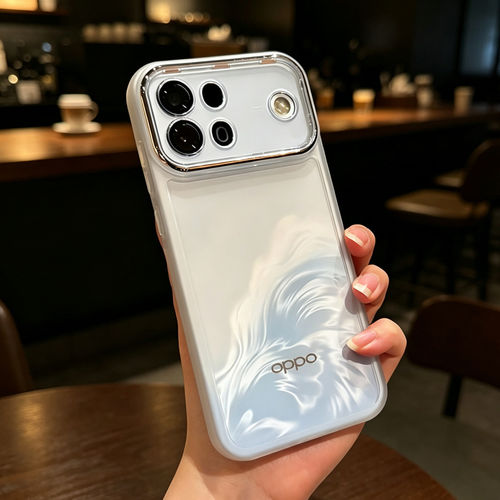 适用OPPOA7promax手机壳a6pro新款电镀镜框A7promax保护套带镜头膜镜头全包防摔A5透明简约高级感A3男女pro