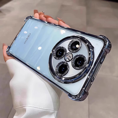 适用oppo A6 Pro手机壳A6GT新款a6max四角气囊A5pro全包防摔A3自带镜头膜 A2pro简约高级感创意A1男女外壳