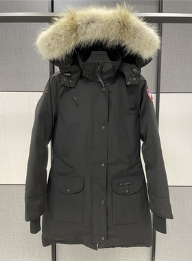 CG修身羽绒服女派克大衣Trillium中长款保暖外套6660LA