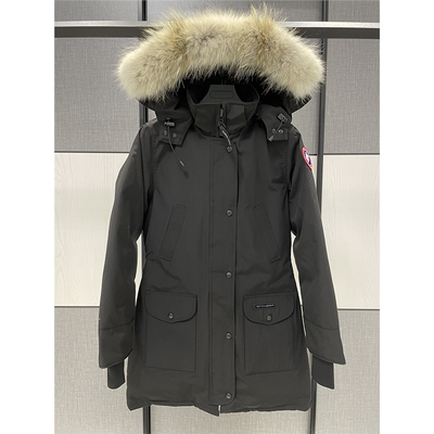 CG修身羽绒服女派克大衣Trillium中长款保暖外套6660LA