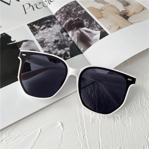 Ретро солнцезащитные очки, брендовый краситель, популярно в интернете, по фигуре, изысканный стиль, в корейском стиле