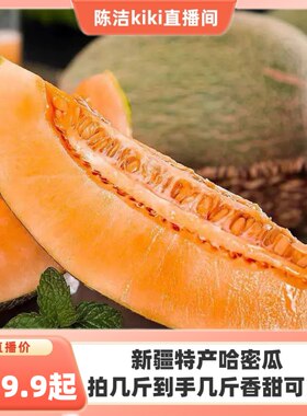 【K姐推荐】新疆吐鲁番哈密瓜西州蜜