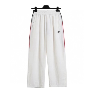 刺绣3B 走秀款 拼接运动直筒休闲裤 情侣长裤 子 正确三标 裤 巴黎SG