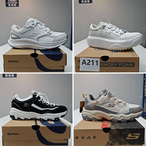 【35码数】Skechers斯凯奇女鞋 熊猫老爹/休闲运动鞋/板鞋/户外鞋